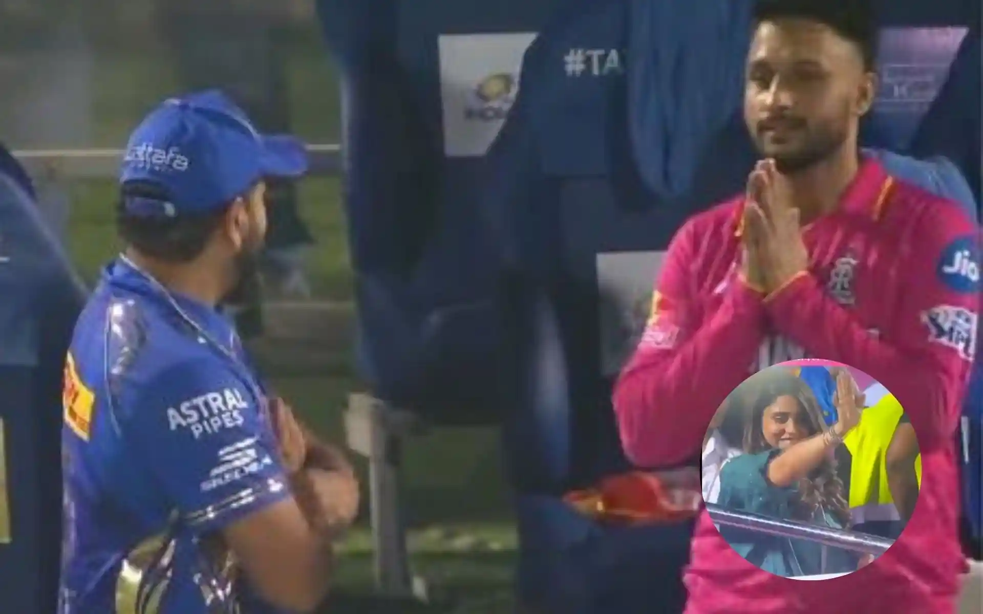 Akash Madhwal's sweet gesture [Source: @SavageFlyy/X.com]